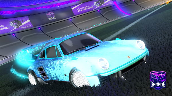 A Rocket League car design from IRLeprechaunn