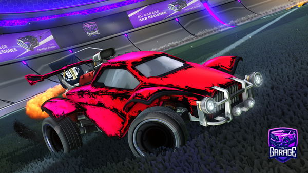 A Rocket League car design from X21MAGNUM