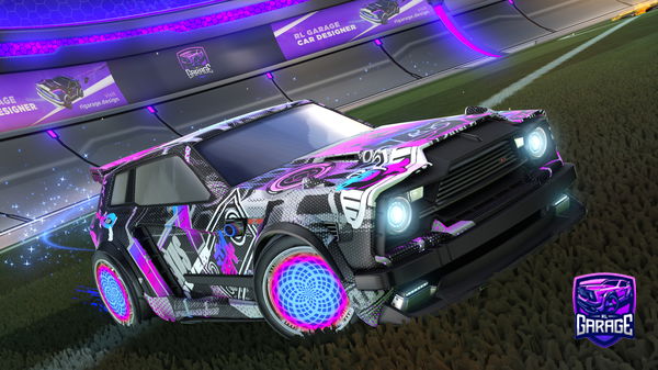 A Rocket League car design from NetfishHun