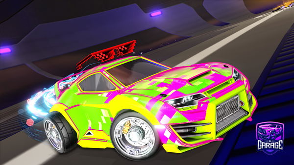 A Rocket League car design from denverbryan_19