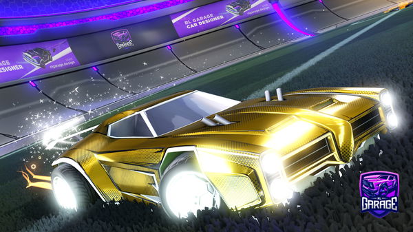 A Rocket League car design from Tipu33