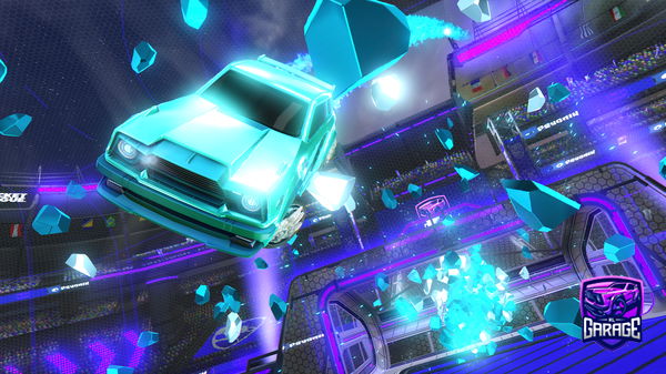 A Rocket League car design from Firework_368