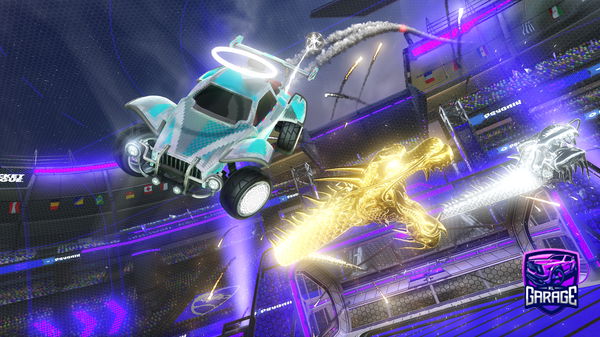 A Rocket League car design from Manyacampeon123