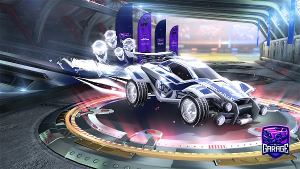 A Rocket League car design from BatmanTeekay