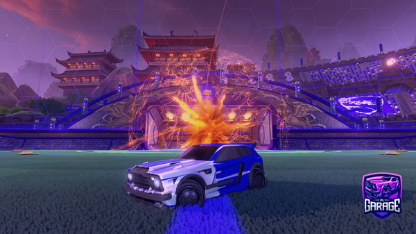 A Rocket League car design from jaytox