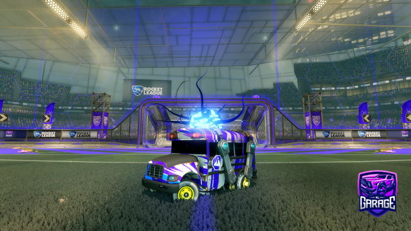 A Rocket League car design from Together-laser7