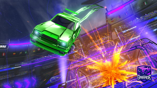 A Rocket League car design from Jkasys