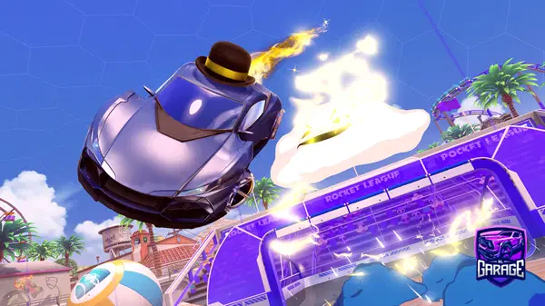 A Rocket League car design from Willydek