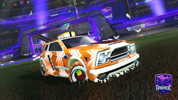 A Rocket League car design from QuickSnipes999
