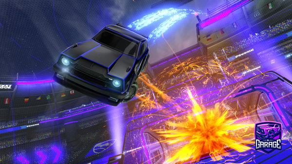 A Rocket League car design from MAXXAM18