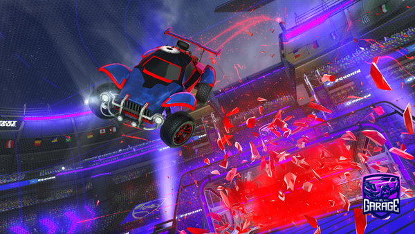 A Rocket League car design from RSGDrxzy
