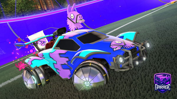 A Rocket League car design from Rl_gusso