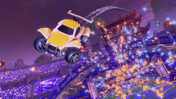 A Rocket League car design from Slipatron