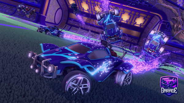 A Rocket League car design from ffpm178