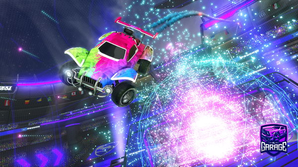 A Rocket League car design from TTVAsherLB1011