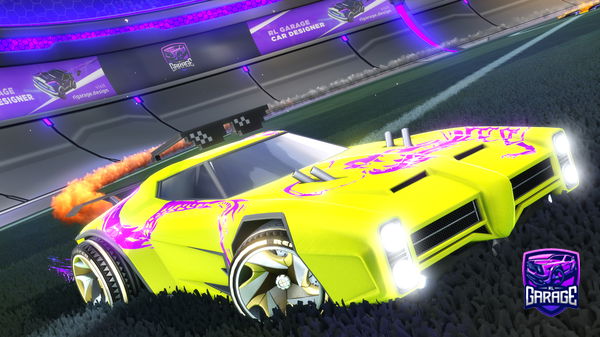 A Rocket League car design from I_am_Grand_Champ