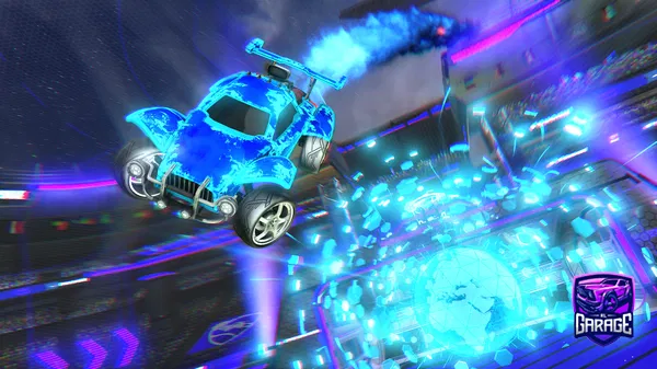 A Rocket League car design from Ashley_