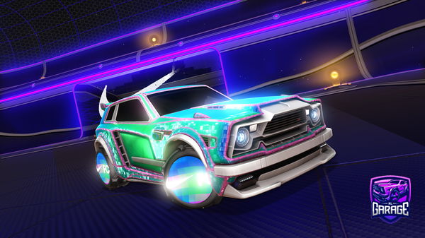 A Rocket League car design from YS-AeroAlpha