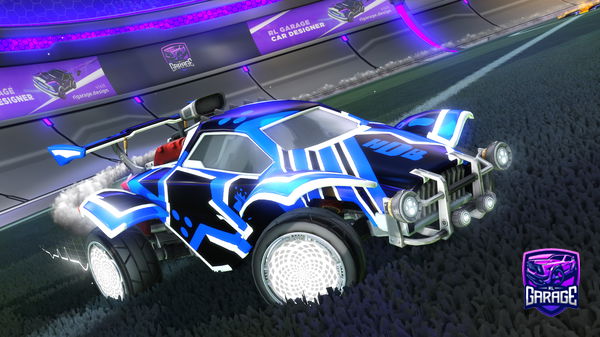 A Rocket League car design from SOLID_Joshie