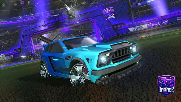 A Rocket League car design from bluelego24