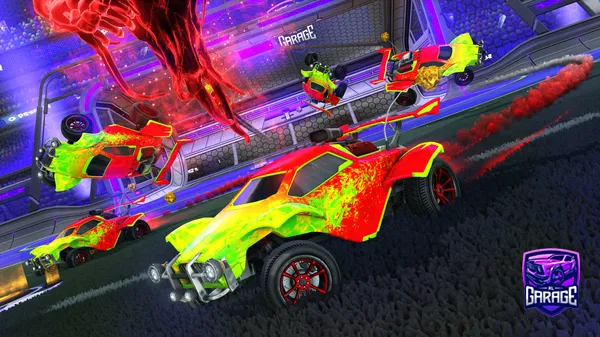 A Rocket League car design from Synyxity