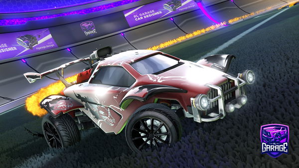 A Rocket League car design from PugGamerPro8739