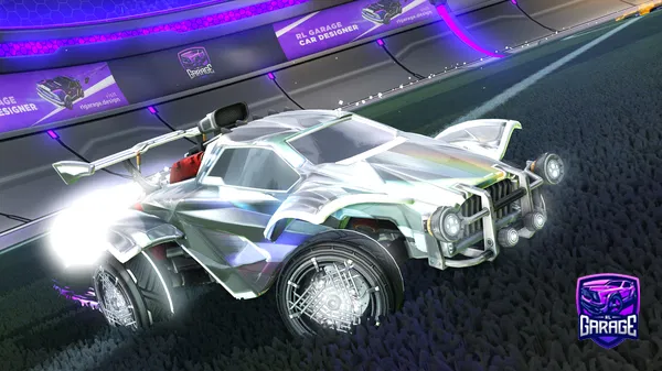A Rocket League car design from Muddy_bud