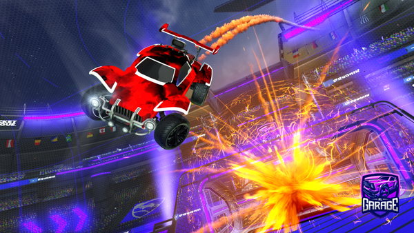 A Rocket League car design from mradik12