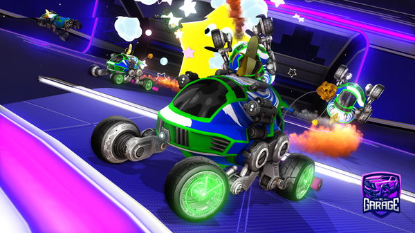 A Rocket League car design from Fster21