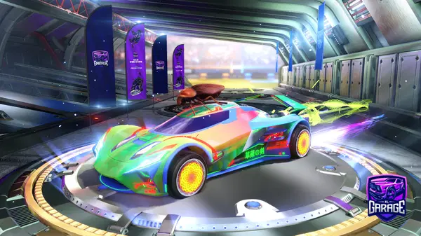 A Rocket League car design from Aloftz