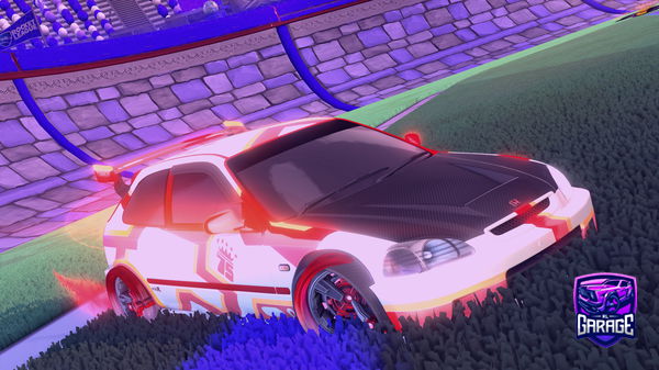 A Rocket League car design from ALxLXD01