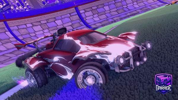 A Rocket League car design from Mo7amad-_-XR