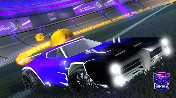 A Rocket League car design from FlyRL0