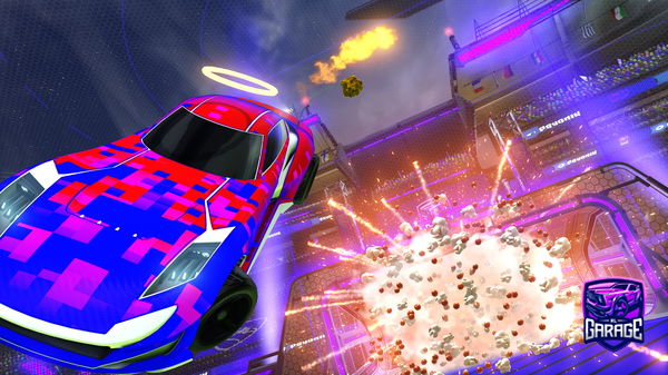 A Rocket League car design from brd_man001