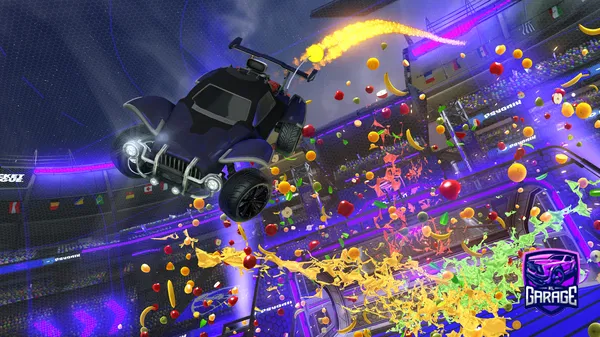 A Rocket League car design from ribii