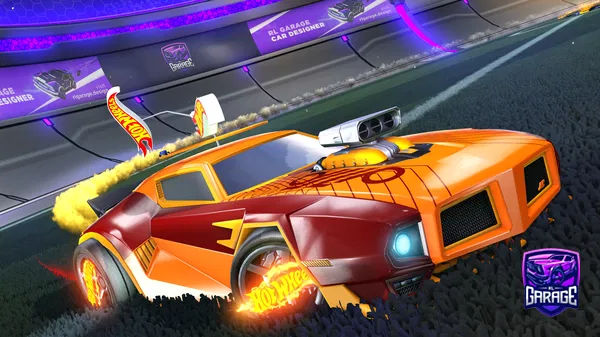 A Rocket League car design from Dxrkrl1