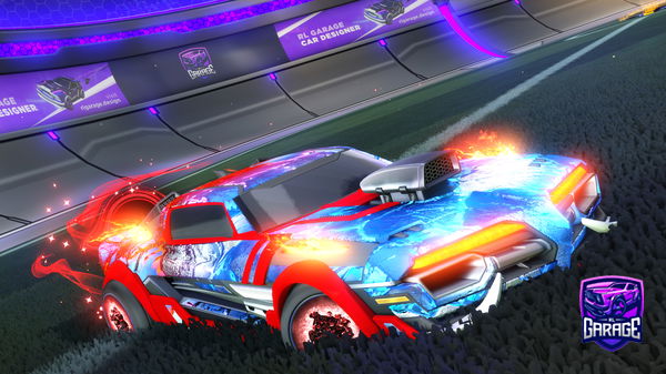 A Rocket League car design from comment_next_car_colour