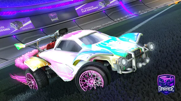 A Rocket League car design from llamalinche