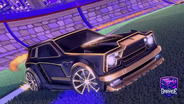 A Rocket League car design from Nonamereal_onpc
