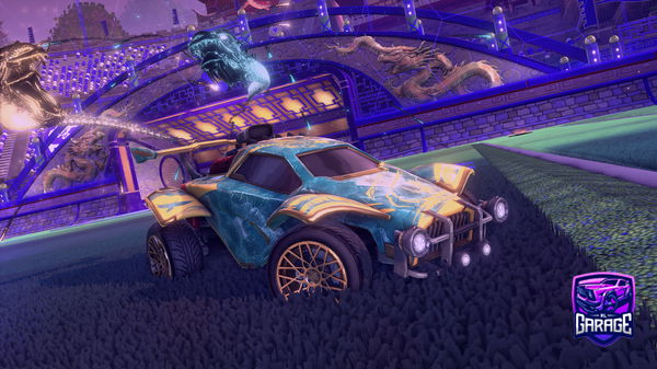 A Rocket League car design from Hayat2