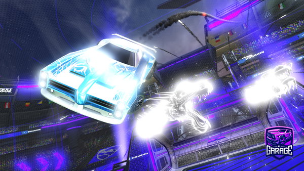 A Rocket League car design from AWKBLADE