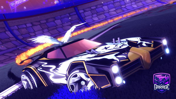 A Rocket League car design from TOASTYOIL