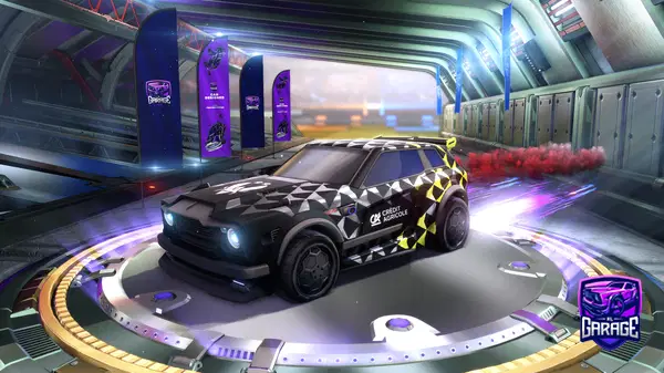 A Rocket League car design from Frostyyrll