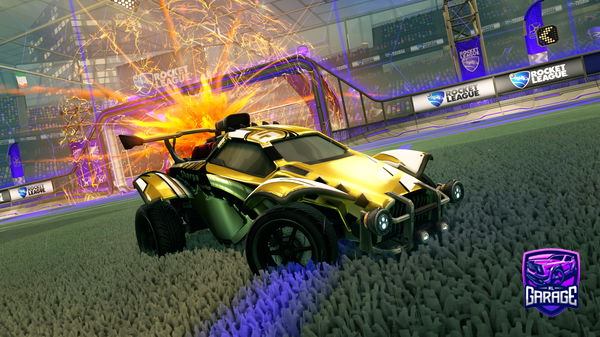 A Rocket League car design from Rickertt_013