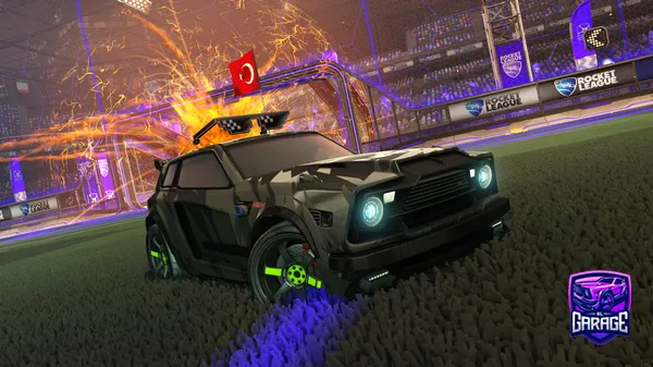 A Rocket League car design from trublud