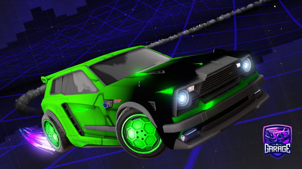A Rocket League car design from skibidiNickD