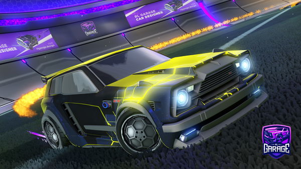 A Rocket League car design from JoyAdRiyaanBir7