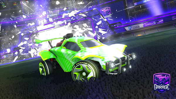 A Rocket League car design from refuise