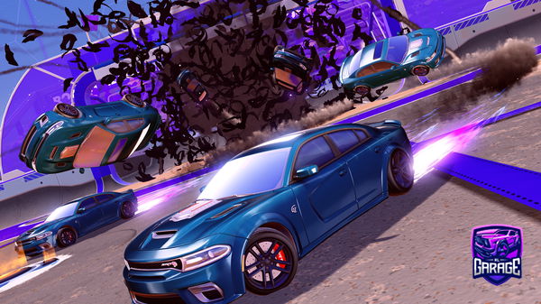 A Rocket League car design from OMAR_KS