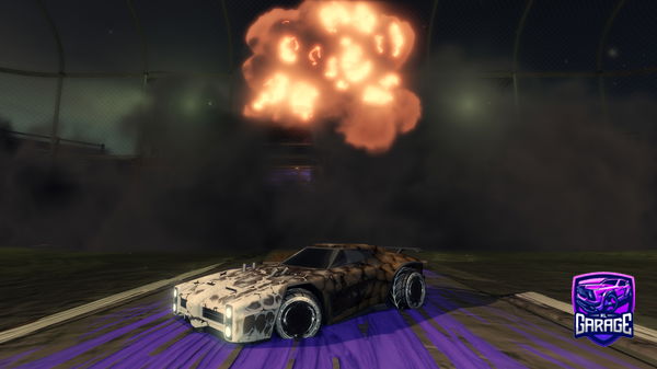 A Rocket League car design from Fornal